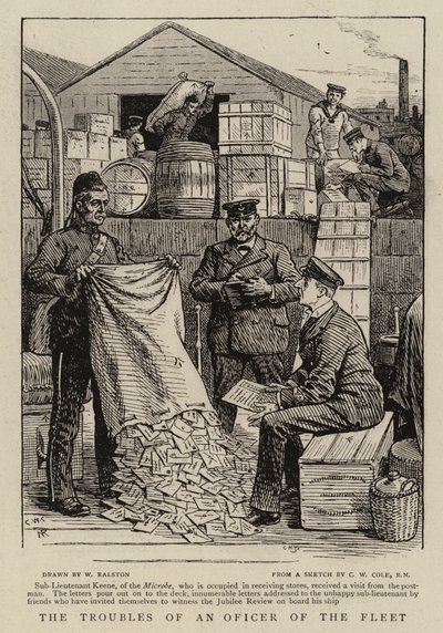 The Troubles of an Officer of the Fleet by William Ralston